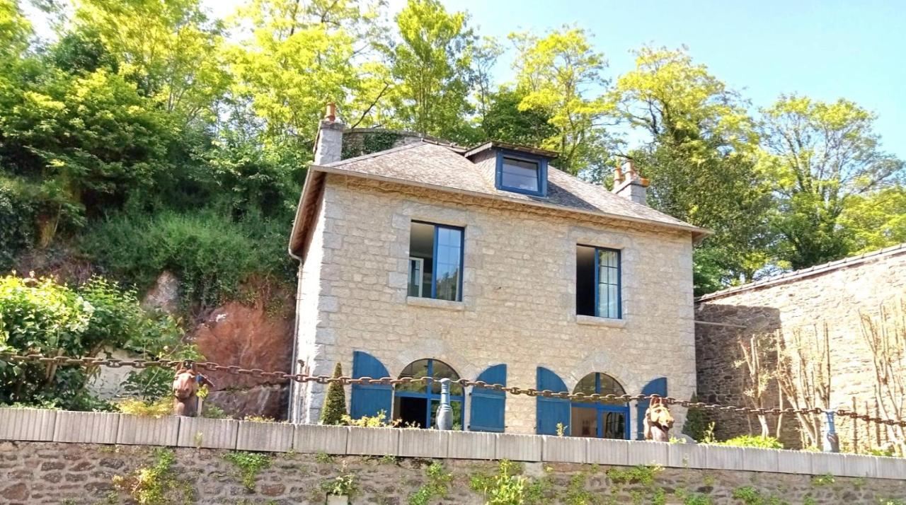 Вилла Les Bords De Rance Динан Экстерьер фото